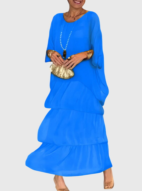 Nora | Women's Summer Tiered Maxi Dress | Meave & Ivy