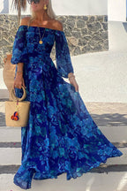 Antonia | Women's Summer Off-Shoulder Wedding Guest Dress | Meave & Ivy