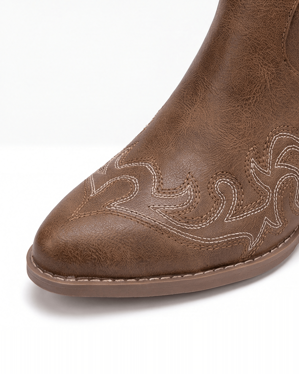 Women's Knee-High Heeled Western Boots