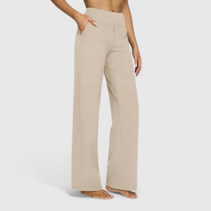 Women's Zip Trousers – Easy Elegant Drape in 8 Colours