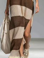 Women's Striped Jumper Dress – One Piece Winter Ease in 6 Colours