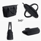 Quilted Tote Bag – Lightweight Padded Shoulder Bag
