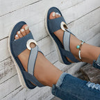 Gold Strappy Sandals – Luxury Metallic Evening Sandal | Meave & Ivy