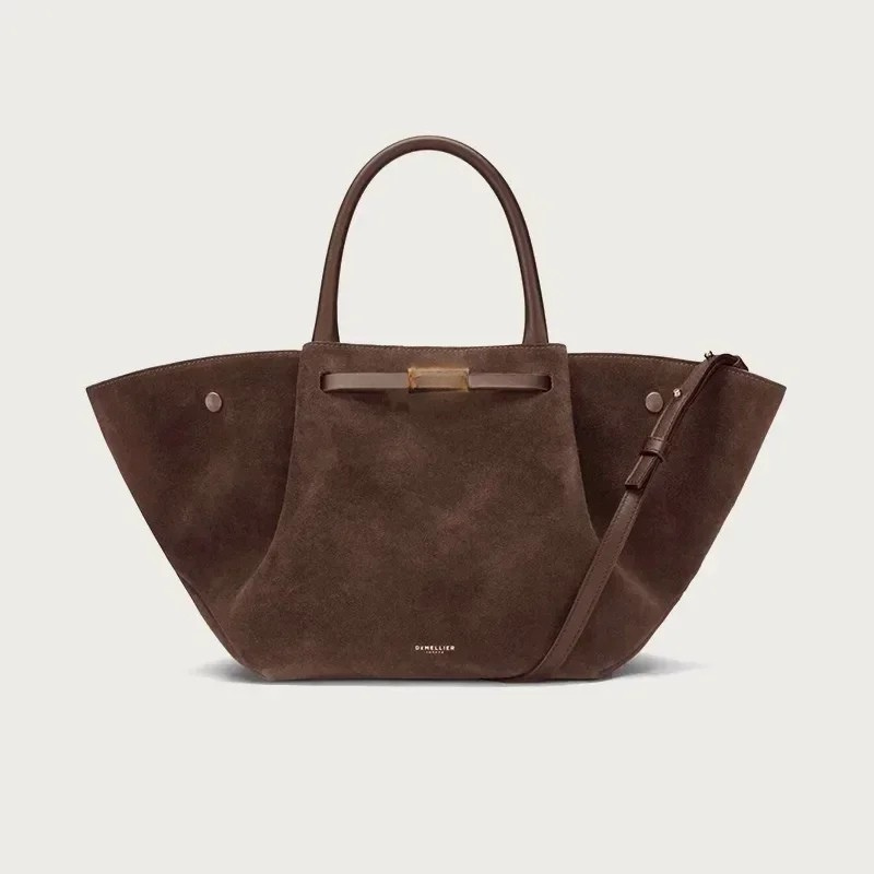 Suede Tote Bag in Small & Large – Luxury Handbag