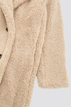 Longline Teddy Coat – Women's Faux Fur Winter Coat