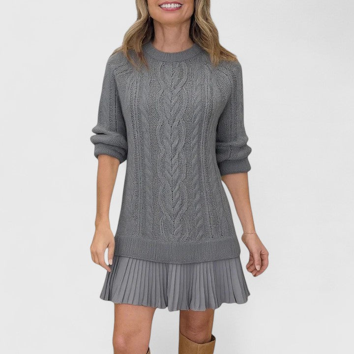 Women's Knitted Jumper Dress – Cosy Knit Elegance in 5 Colours