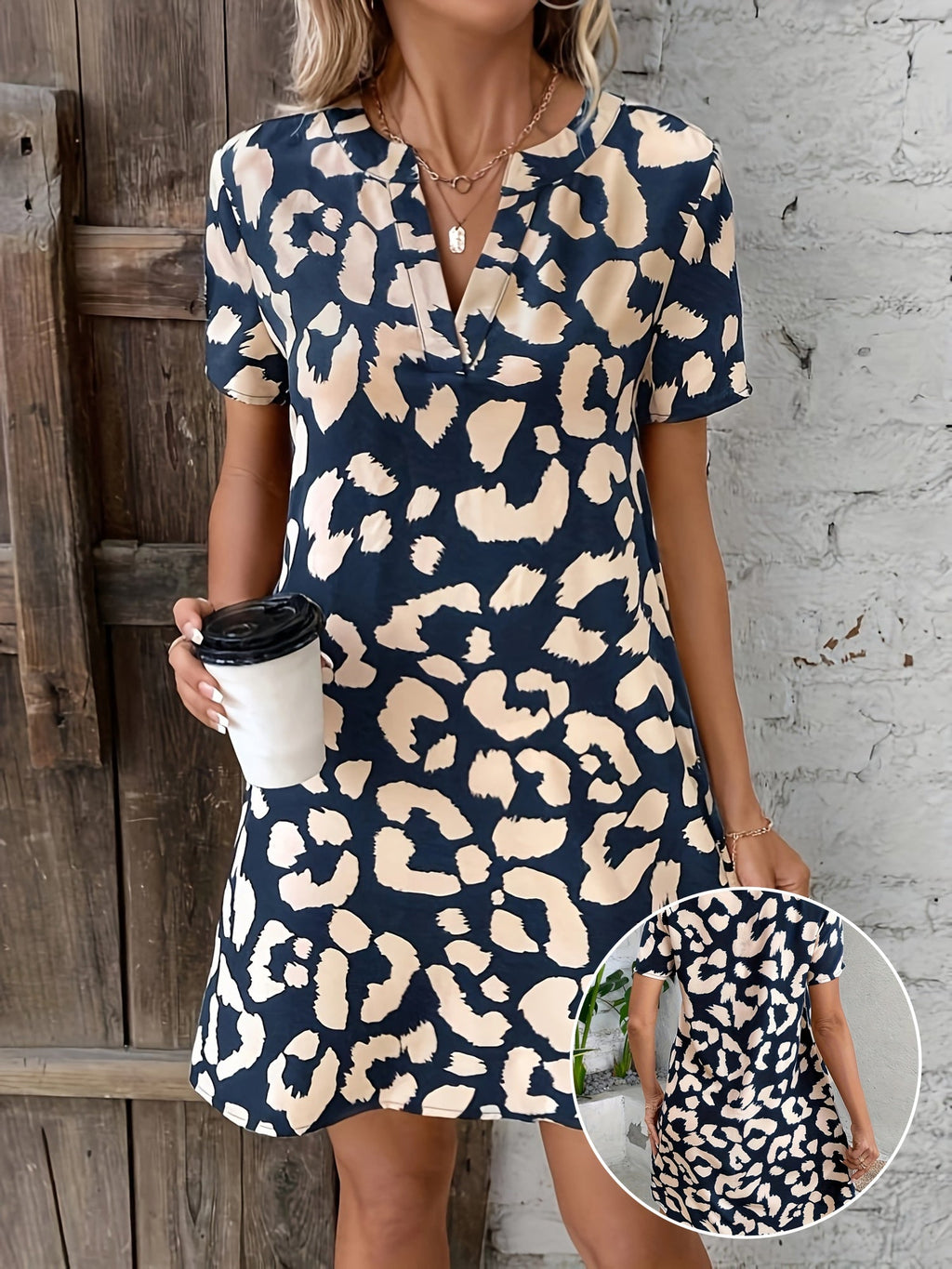 Katharina | Women's Lightweight Printed Vacation Dress | Meave & Ivy