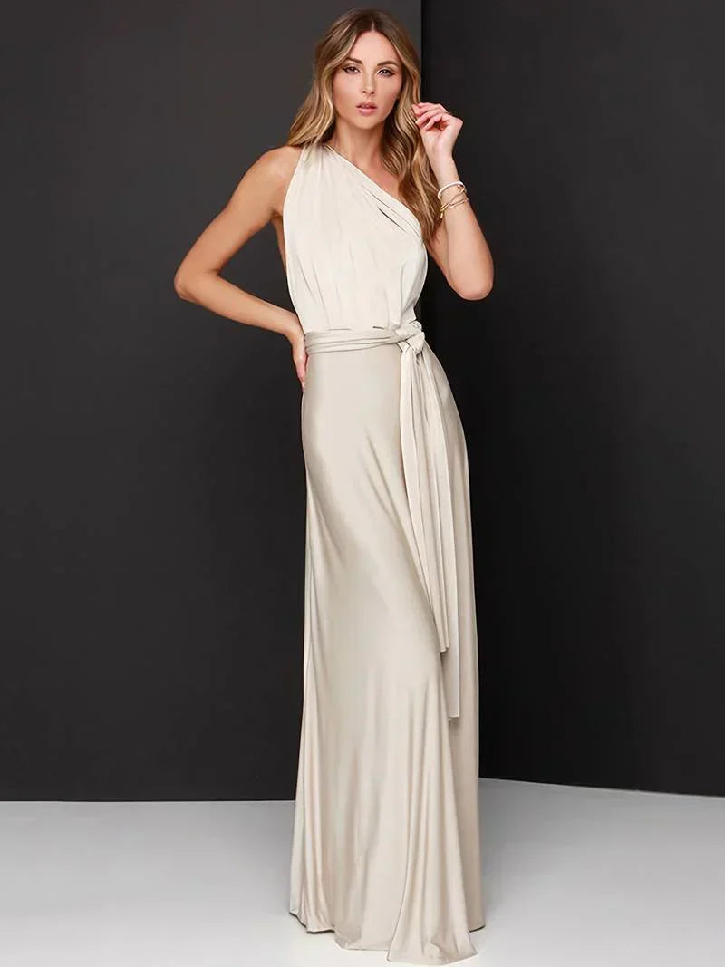 Multi-Way Maxi Dress – Elegant Evening Wedding Guest Gown | Meave & Ivy