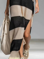 Women's Striped Jumper Dress – One Piece Winter Ease in 6 Colours