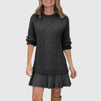 Women's Knitted Jumper Dress – Cosy Knit Elegance in 5 Colours