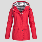 Waterproof Windproof Hooded Jacket – Women's All Weather Coat