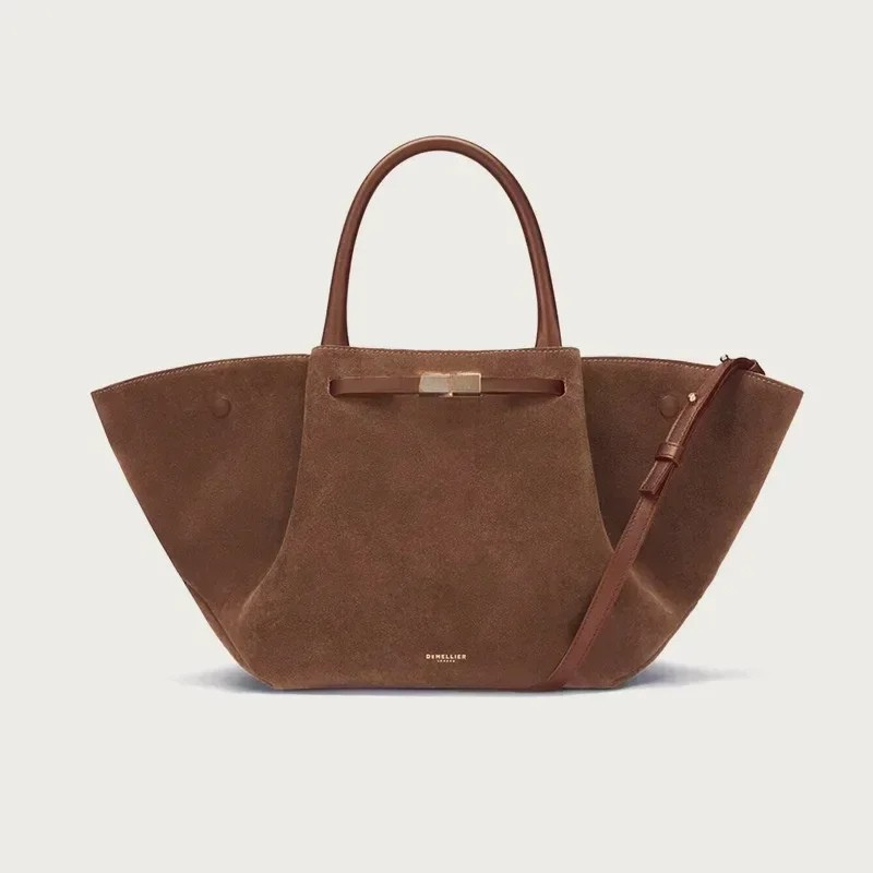 Suede Tote Bag in Small & Large – Luxury Handbag