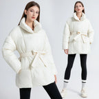 Women's Fitted Winter Coat – Warm Tailored Long Coat