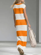 Women's Striped Jumper Dress – One Piece Winter Ease in 6 Colours