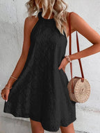 Halter Neck Mini Dress – Elegant Summer Party Dress | Meave & Ivy