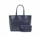 Women's Patterned Tote Bag with Matching Pouch – Large Shopper Bag