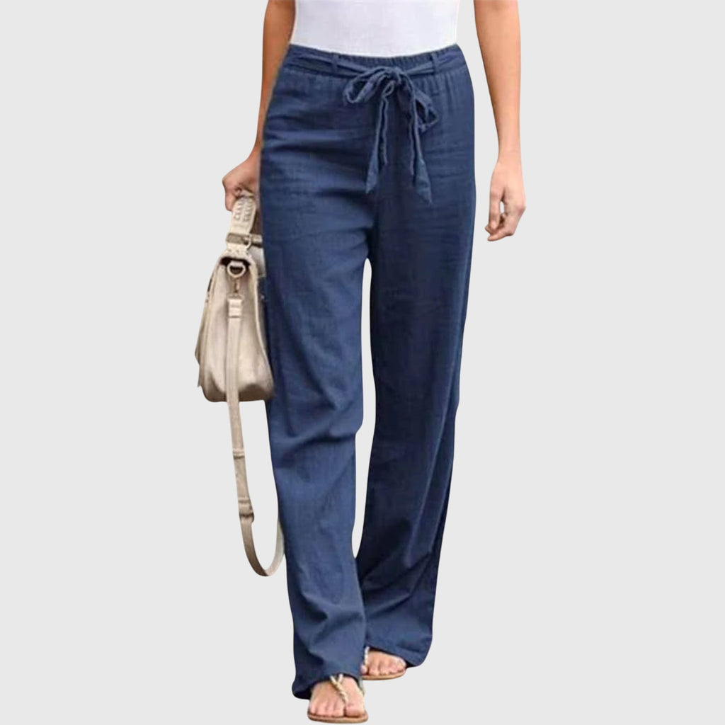 Women's Lightweight Trousers – Comfortable Polished Fit in 8 Colours