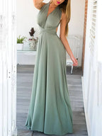 Multi-Way Maxi Dress – Elegant Evening Wedding Guest Gown | Meave & Ivy