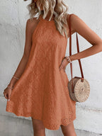 Halter Neck Mini Dress – Elegant Summer Party Dress | Meave & Ivy