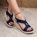Arch Support Heeled Court Shoes – Cushioned Comfort