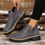 Women's Zip Boots – Cushioned All-Day Comfort in 7 Colours