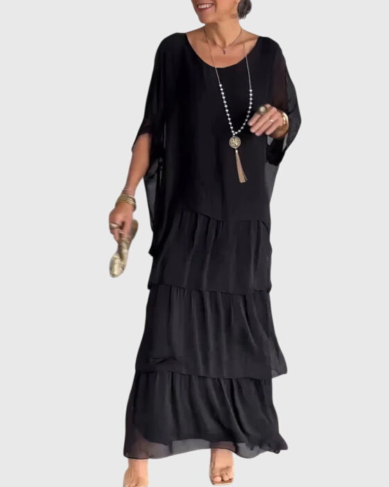 Nora | Women's Summer Tiered Maxi Dress | Meave & Ivy