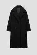 Longline Teddy Coat – Women's Faux Fur Winter Coat