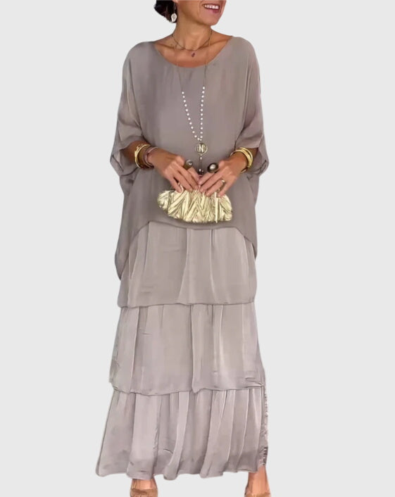 Nora | Women's Summer Tiered Maxi Dress | Meave & Ivy