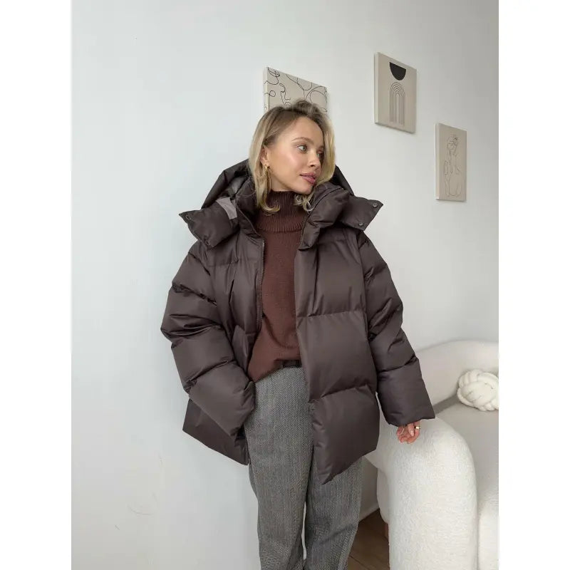 Statement Oversized Puffer – High-Insulation Winter Jacket