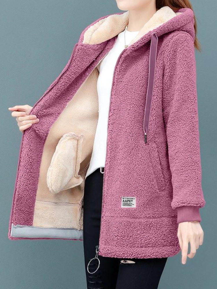 Hooded Teddy Jacket – Ultra-Soft Everyday Warmth