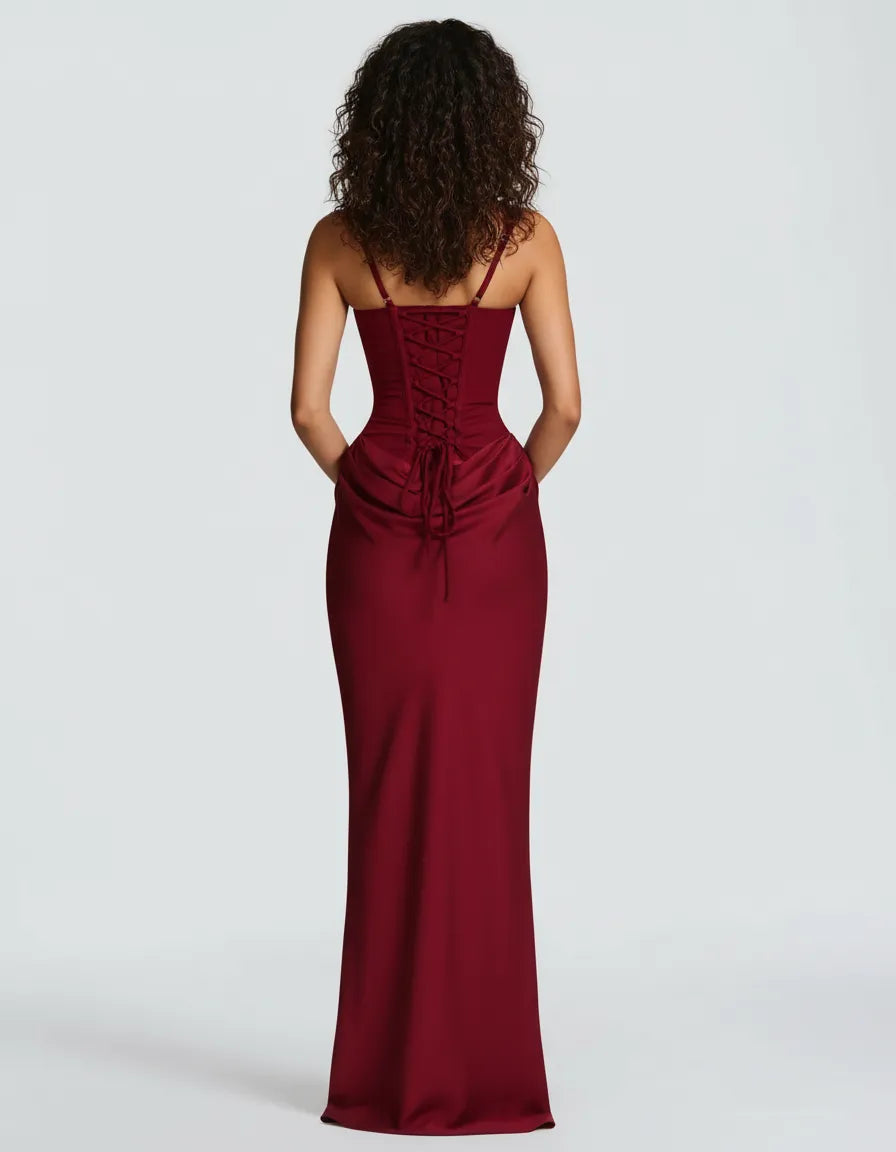 Sculpted Midi Dress – Refined Tailored Fit