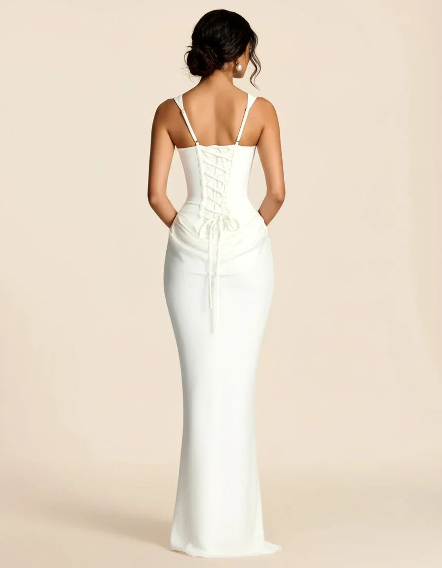 Sculpted Midi Dress – Refined Tailored Fit