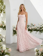 Floral Occasion Dress with Flowing Silhouette
