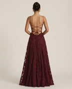 Floral Occasion Dress with Flowing Silhouette