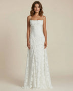 Floral Occasion Dress with Flowing Silhouette