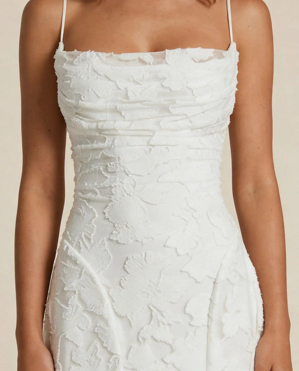 Floral Occasion Dress with Flowing Silhouette