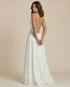 Floral Occasion Dress with Flowing Silhouette