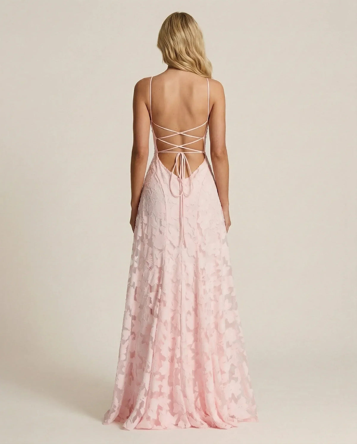 Floral Occasion Dress with Flowing Silhouette