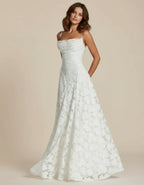 Floral Occasion Dress with Flowing Silhouette