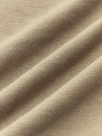 Ribbed Asymmetric Neck Long-Sleeve Top