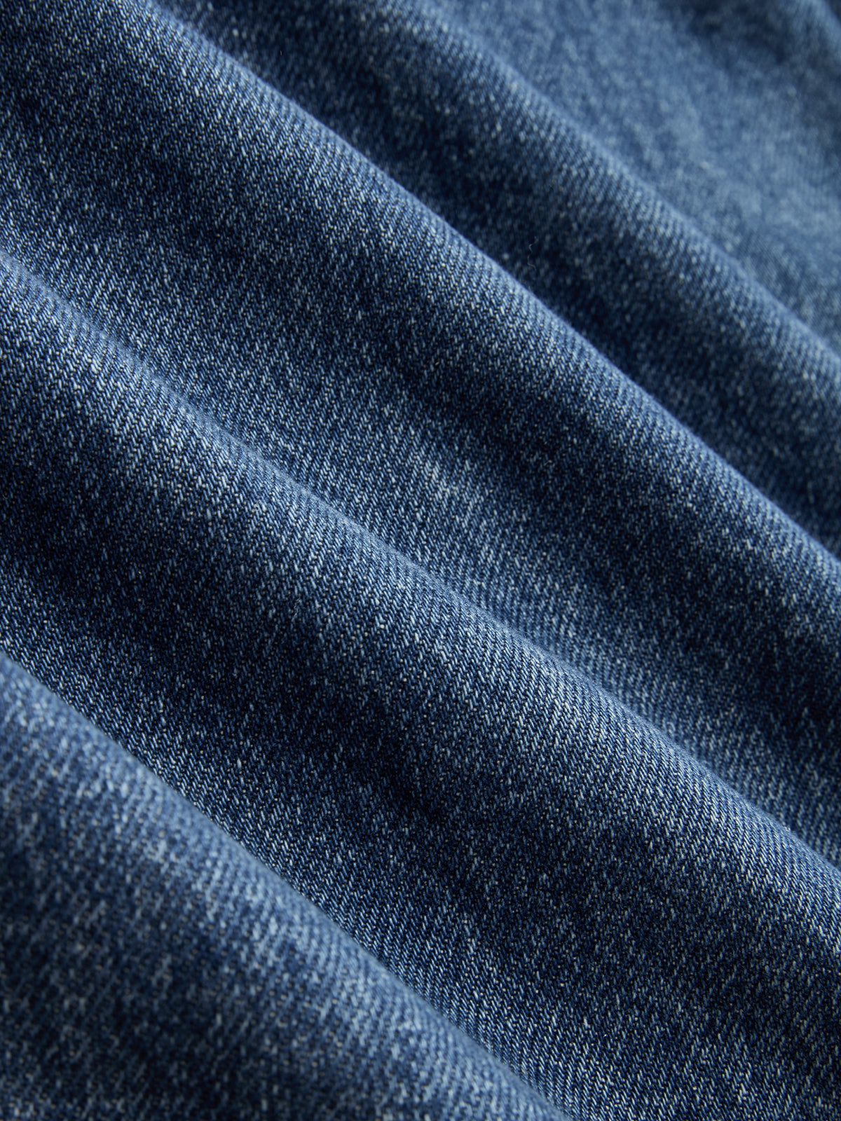 Cross-Front Wide-Leg Jeans - High-Waist Denim