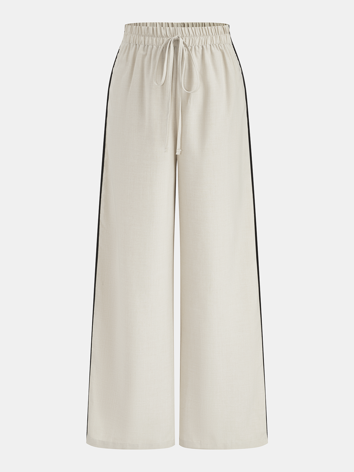Women's Sleeveless Tailored Waistcoat and Wide Leg Trousers Set