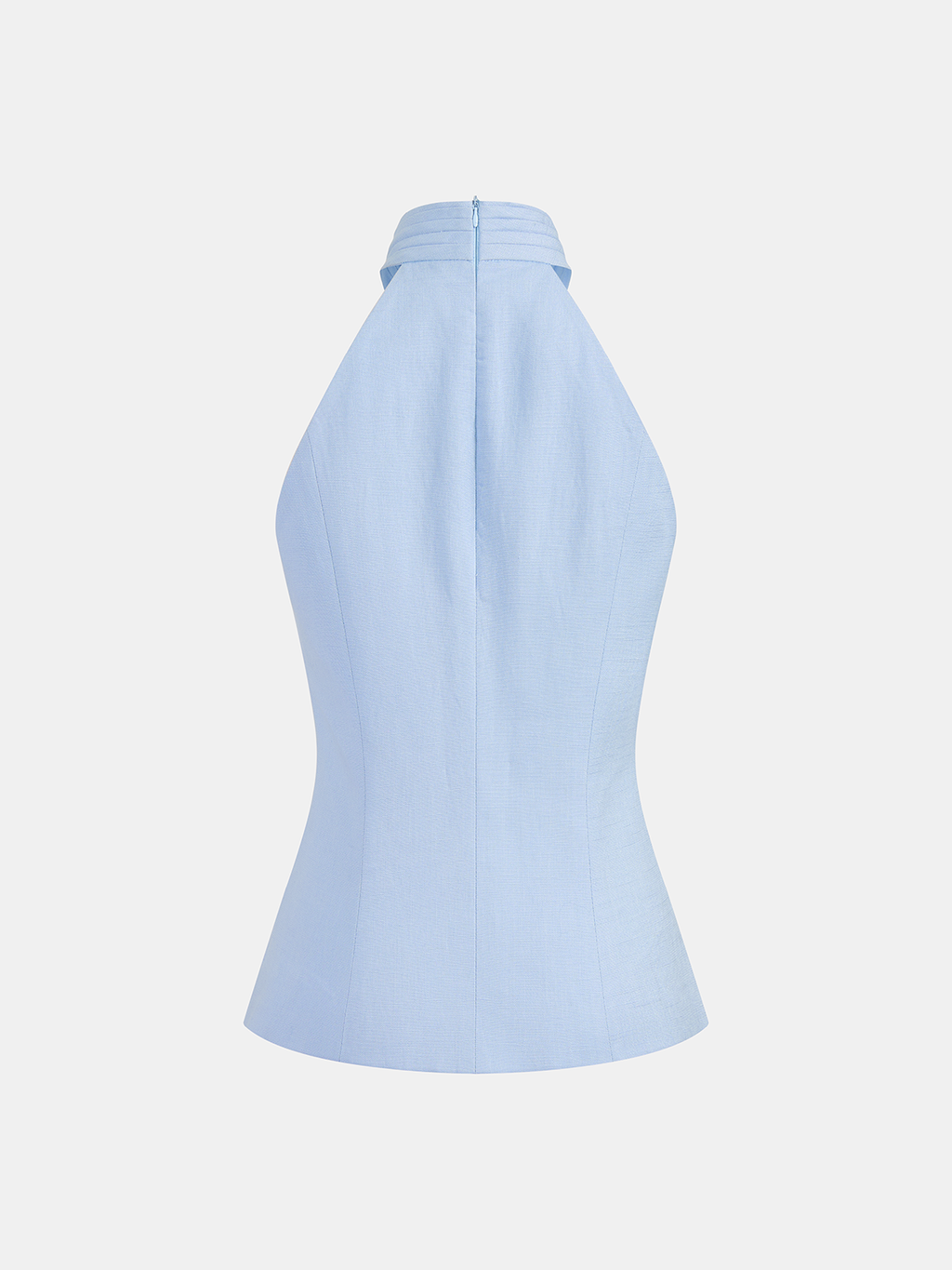 Women's Halter Neck Button Front Waistcoat and Tailored Shorts Set