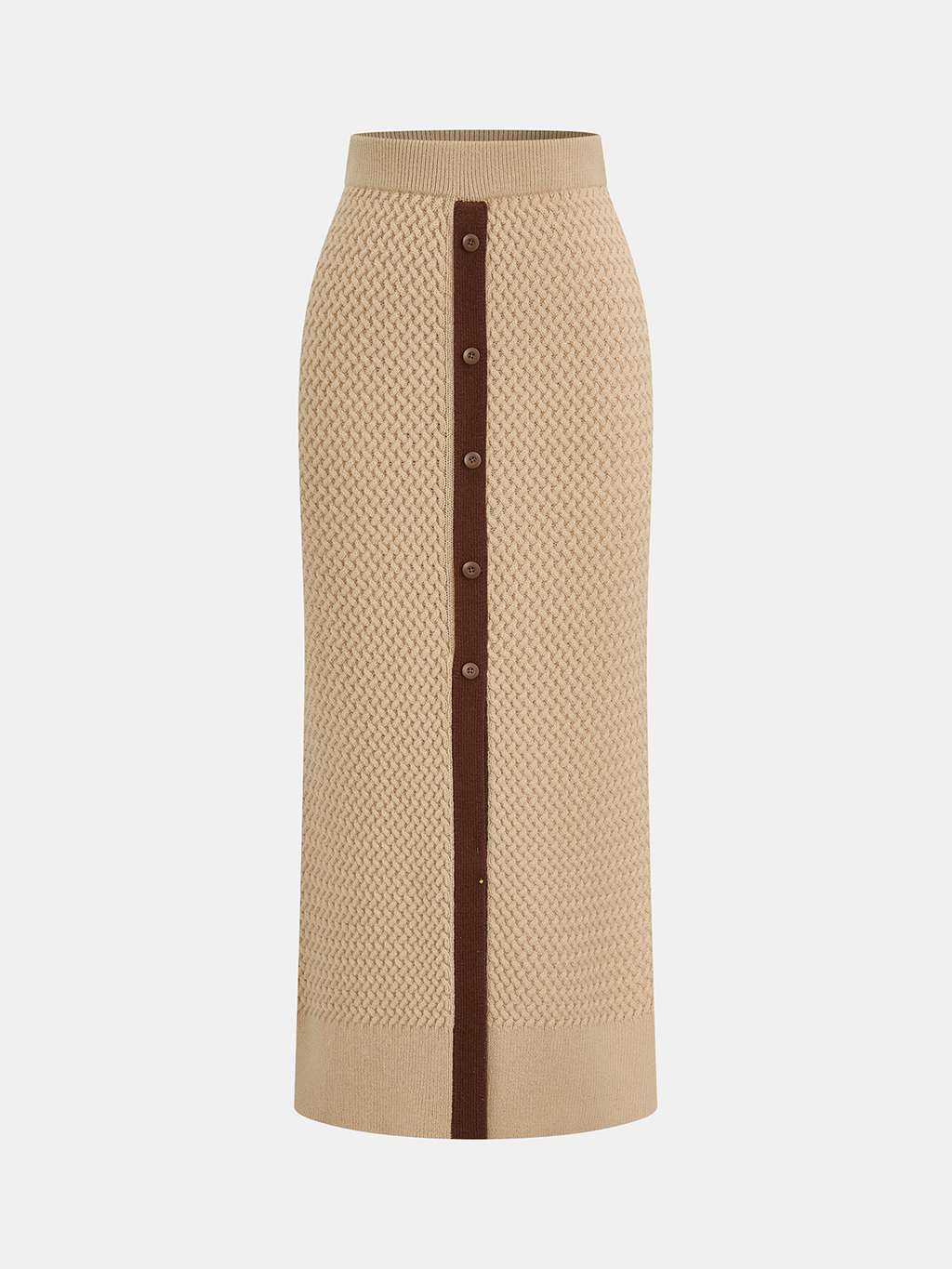 Women's Textured Wool Blend Knit Two-Piece Set