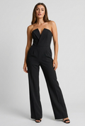 Wide-Leg Wedding Guest Jumpsuit - Elegant Occasion All-in-One | Meave & Ivy