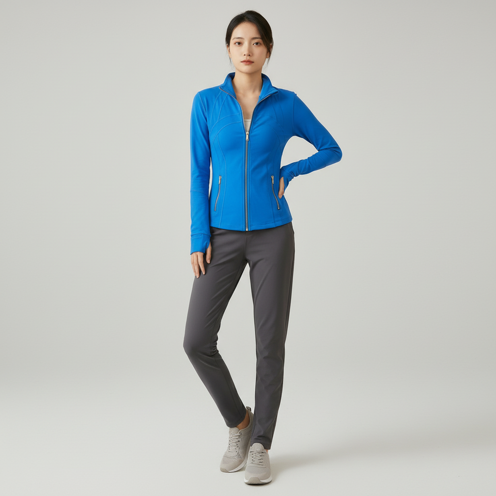 Women's Quick Dry Zip Jacket – Long Sleeve Sports Jacket in 9 Colours