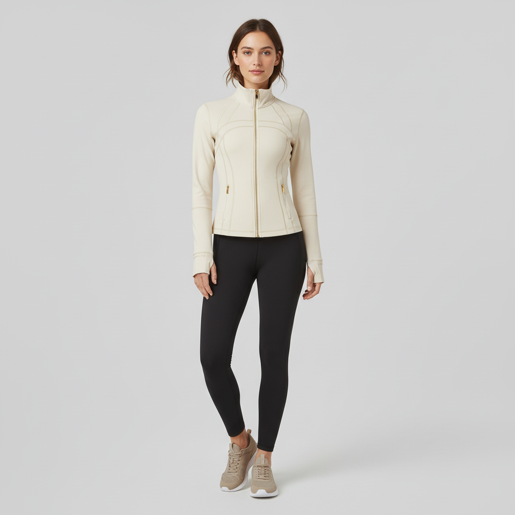 Women's Quick Dry Zip Jacket – Long Sleeve Sports Jacket in 9 Colours