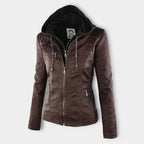Women's Breathable Jacket – Refined Winter Warmth in Black or Brown