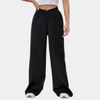 Wide-Leg Lounge Trousers – Soft Drawstring Comfort