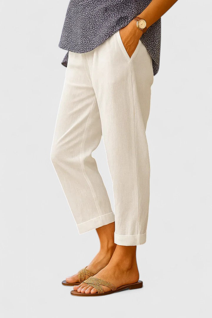 Women's Pocket Trousers – Everyday Refined Comfort in 5 Colours
